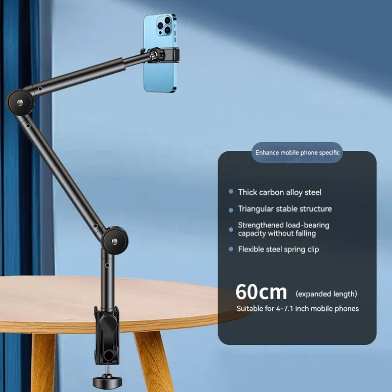 Tablet Holder Stand Smartphone Bed Desktop Tablet for 4 To 12.9Inch Adjustable 360 Long Arm Lazy Holder Bracket Support for Ipad