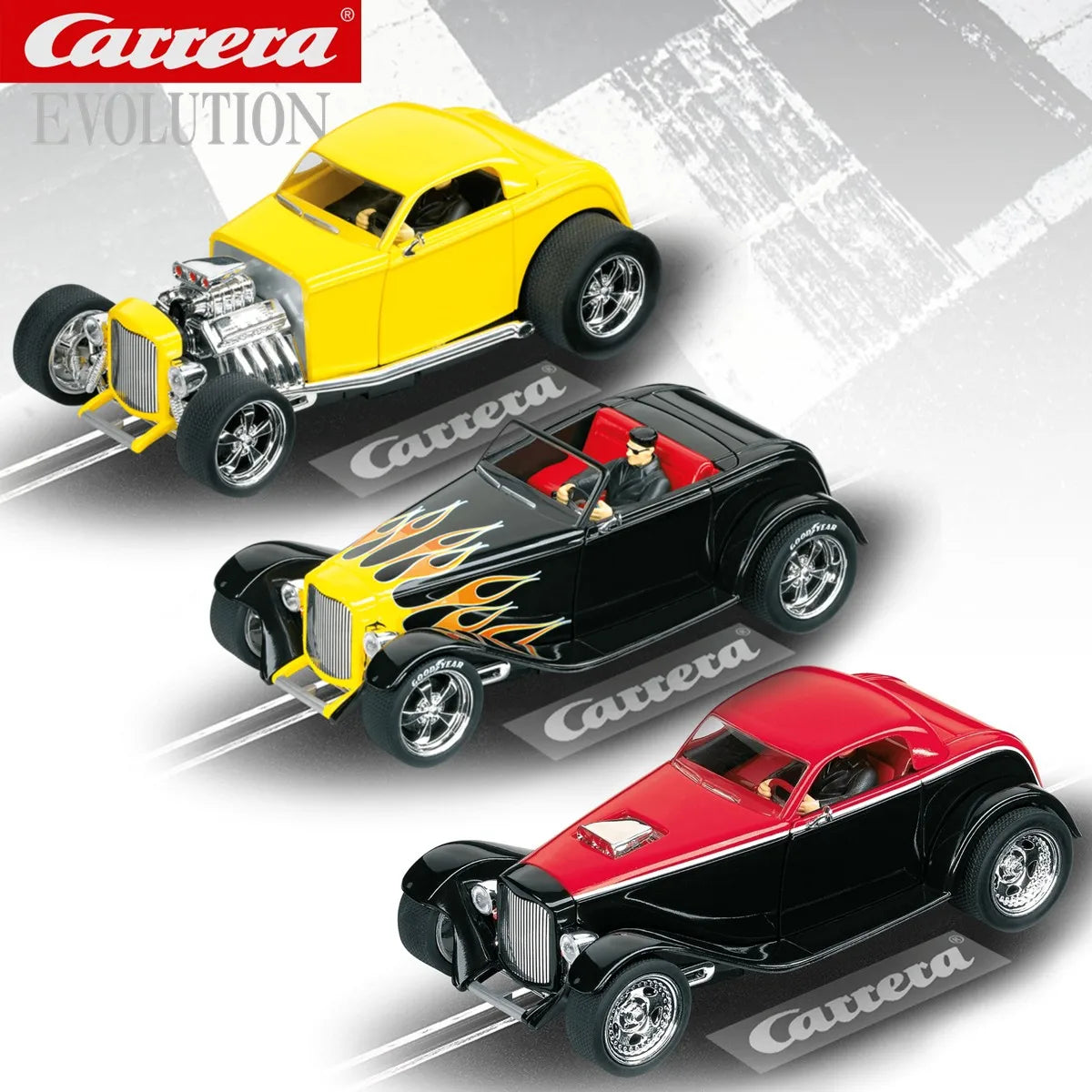Carrera Slot Car 1:32 Evolution ’32 Ford Hotrod 27200 High Performance / 27201 Supercharged / 27202 Classic