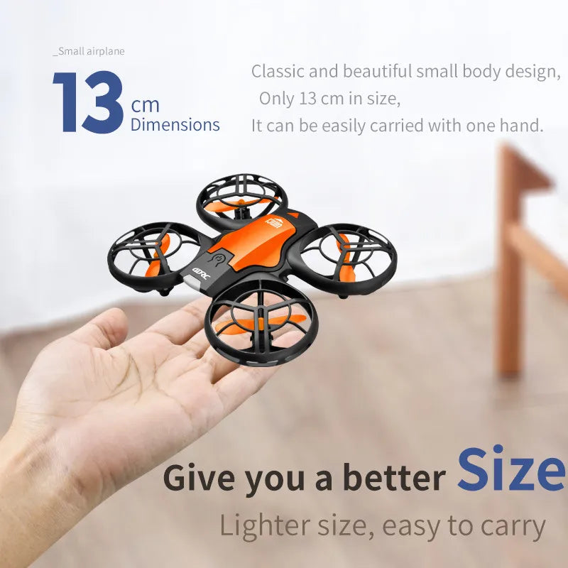 New Mini Drone 4k profession HD 1080P Wide Angle Camera WiFi FPV RC Dron Height Keep Drones Helicopter Kids Toys 4DRC