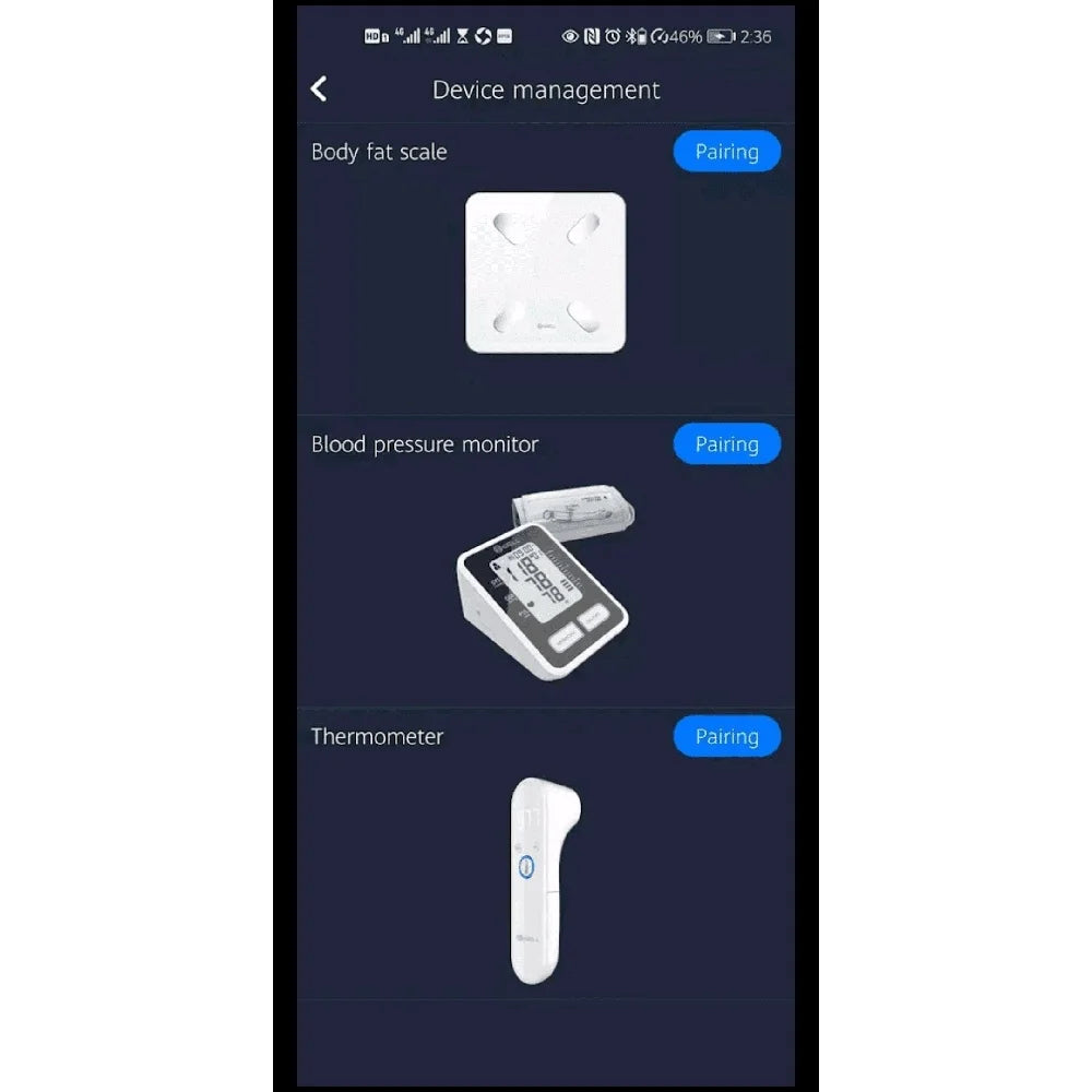 Bluetooth Smart Scale App Body Weight BMI Fat Tracker Digital LED Display 12 Measurements Health Fitness Monitor Family Use