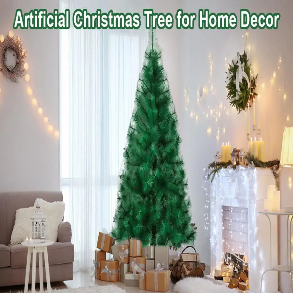 1Pc Artificial Christmas Tree with Branch Tips Imitation Pine Needle Christmas Tree, Simulated Pine Needle Xmas Tree for Party