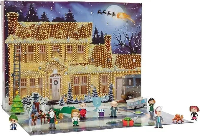 2024 New 24 Day Christmas Vacation Advent Calendar, Christmas Vacation Figures And Accessories Christmas Countdown Calendar Gift