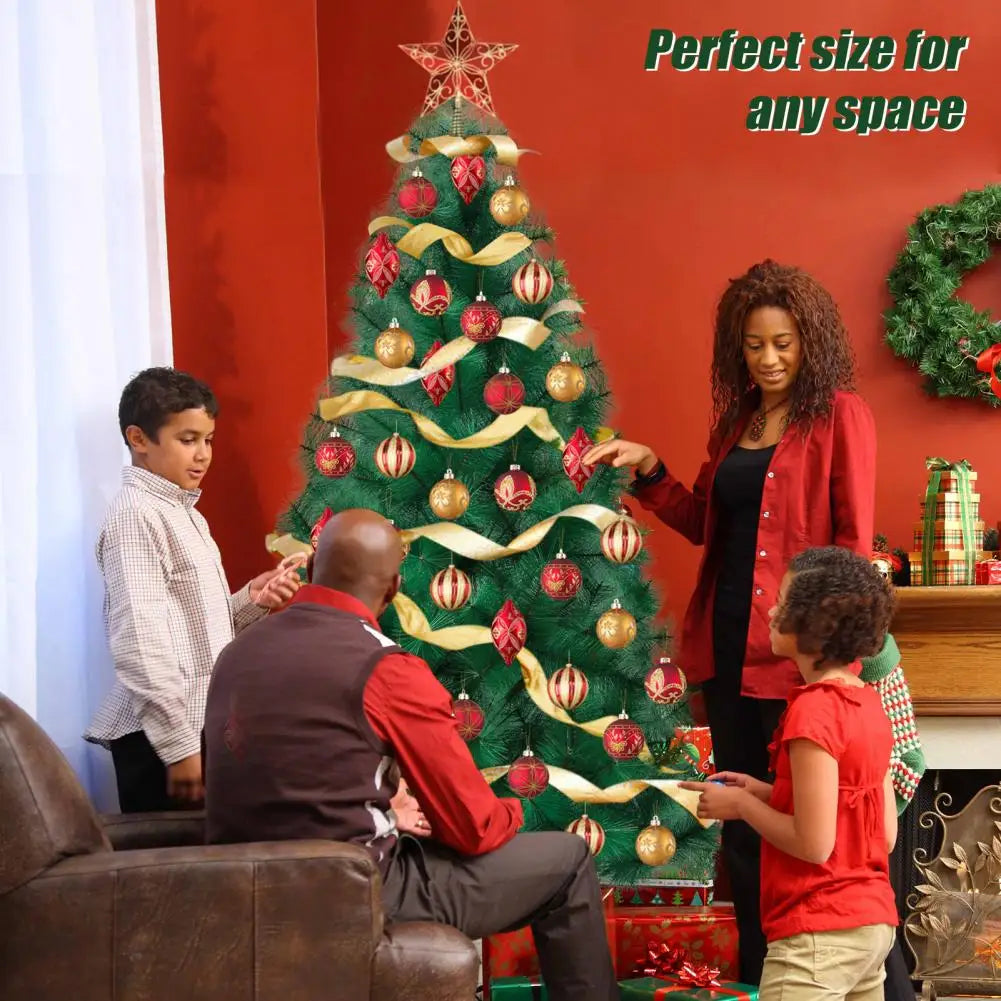 1Pc Artificial Christmas Tree with Branch Tips Imitation Pine Needle Christmas Tree, Simulated Pine Needle Xmas Tree for Party