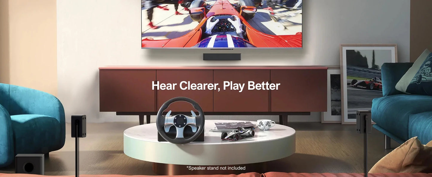 5.1 Soundbar with Dolby Atmos, 3D Surround System Soundbar for TV with Wireless Subwoofer,  APP Control, Home Theater TV