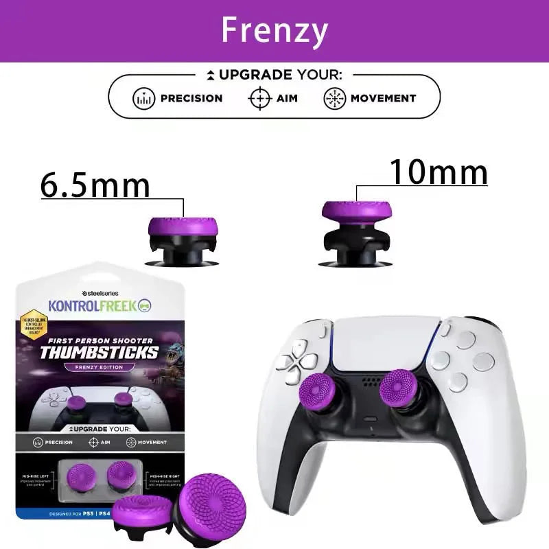 Freek Galaxy FPS for Playstation PS4 High-Rise Analog Stick PS5 Joystick Controller Performance Command Stick Game Silicone cap