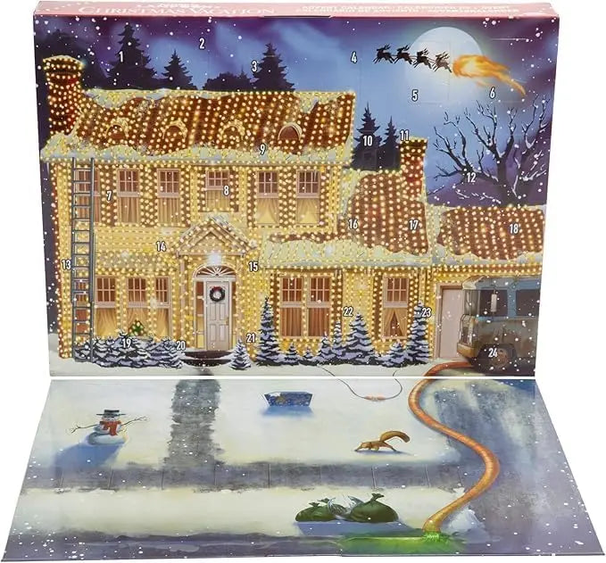 2024 New 24 Day Christmas Vacation Advent Calendar, Christmas Vacation Figures And Accessories Christmas Countdown Calendar Gift