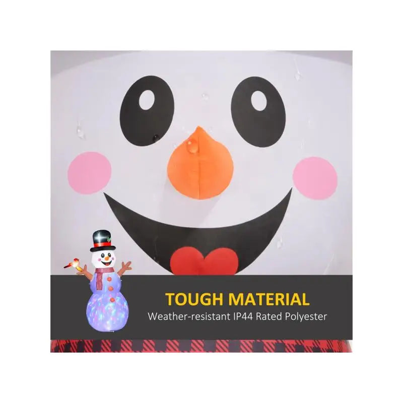 Christmas Snowman Decorative Figurine for Holiday Home Décor, Festive Winter Decor and Gift Idea