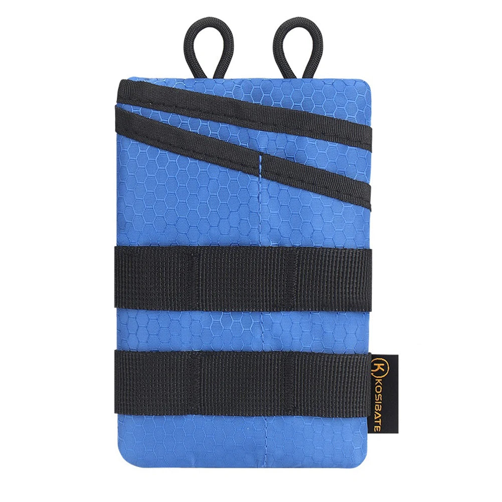 Portable Outdoor EDC Tool Storage Bag Foldable Lightweight Small Tool Storage EDC Pouch Wear Resistant for Camping Hiking Sports