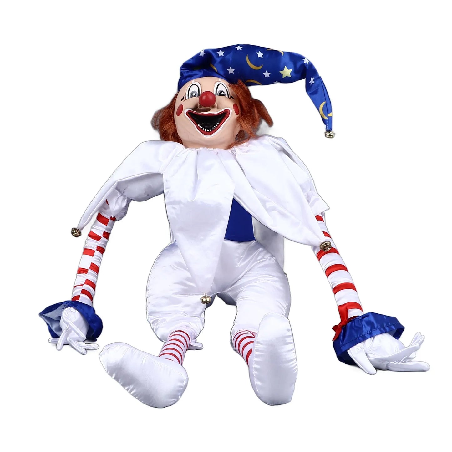 Halloween Clown Doll Halloween Clown Doll Eerie Clown Doll Decoration Hanging Scary Clown Ornament for Horror Themed Activities