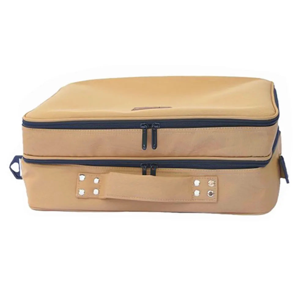 Double Layers Outdoor Camping Gas Tank Storage Bag Oxford Cloth Large Capacity Ground Nail Tool Bag Gas Canister Picnic Bags
