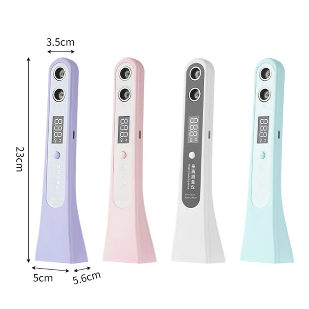 Ultrasonic Digital Height Measuring Ruler High Accuracy Height Measuring Stadiometer Electronic Height Ruler for Adults Kids