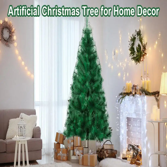 1Pc Artificial Christmas Tree with Branch Tips Imitation Pine Needle Christmas Tree, Simulated Pine Needle Xmas Tree for Party