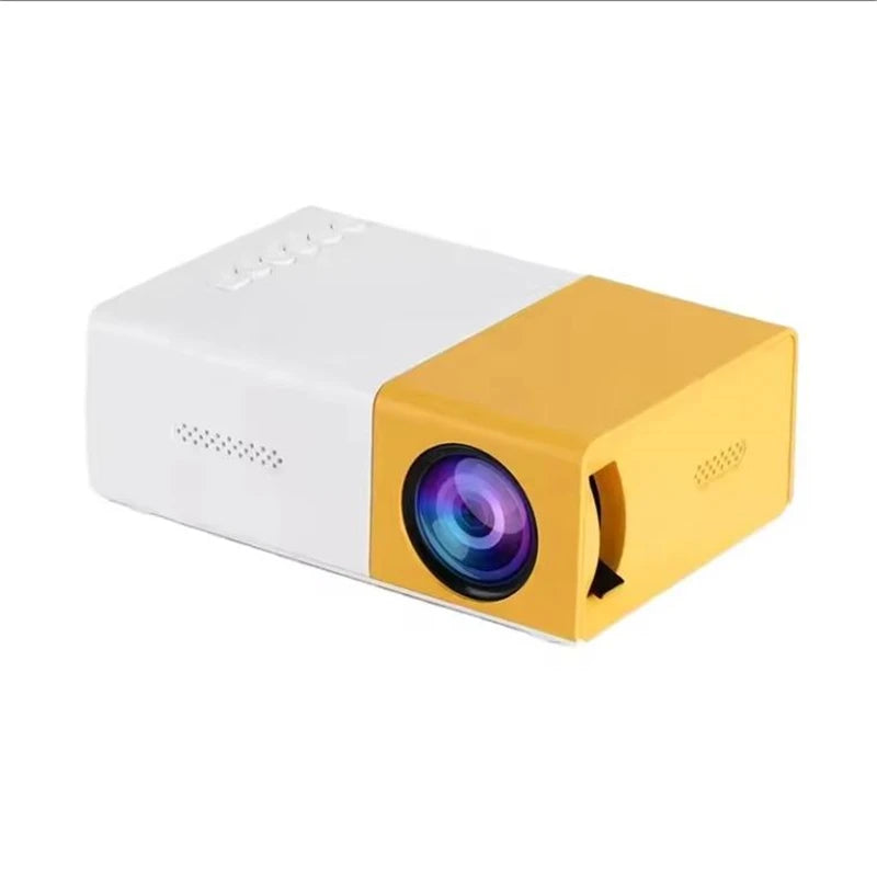 New HD Mini Projector Portable with Remote Control Audio Home Theater Media Player Beamer Outdoor Travel Entertainment Projector
