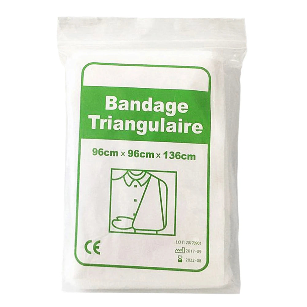 Triangular Medical Bandage Non-Woven First Aid Wrap Bandage Security Protection Bandage for Fracture Fixation