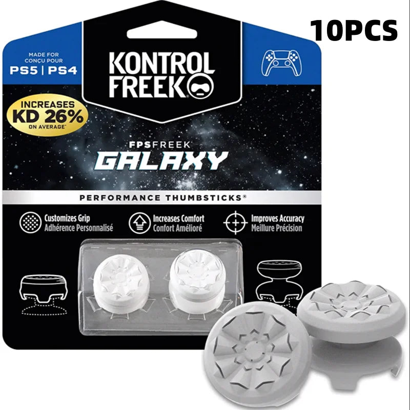 Freek Galaxy FPS for Playstation PS4 High-Rise Analog Stick PS5 Joystick Controller Performance Command Stick Game Silicone cap