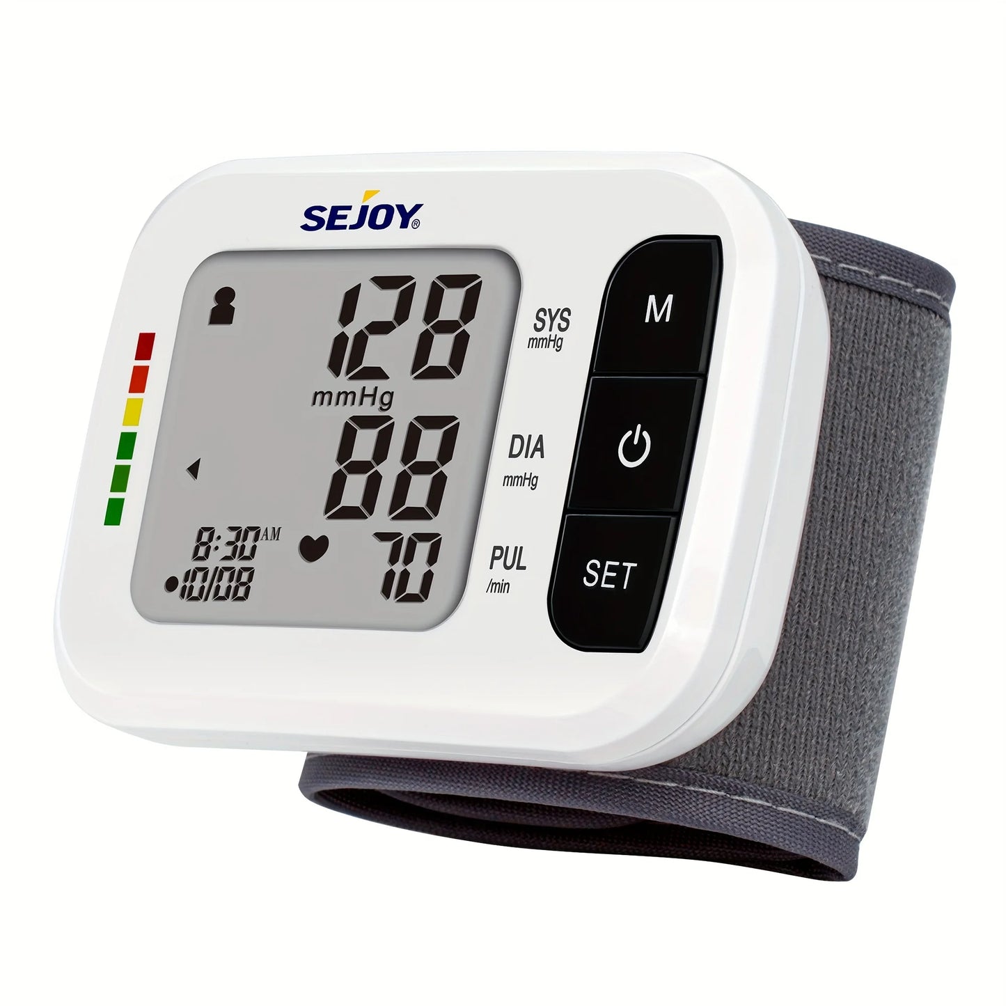 Blood Pressure Machine Wrist Blood Pressure Cuff Wrist BP Monitor Wrist Cuff Automatic Monitor with Heartbeat Detection