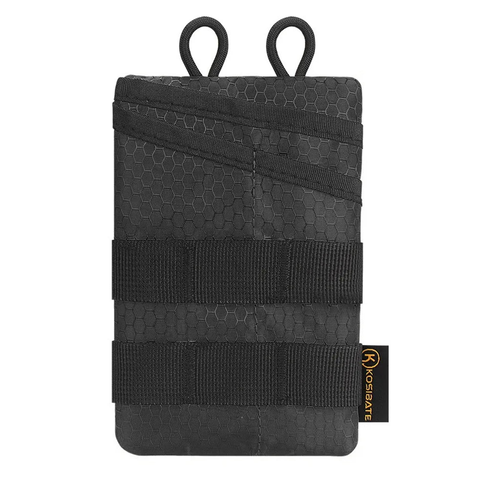 Portable Outdoor EDC Tool Storage Bag Foldable Lightweight Small Tool Storage EDC Pouch Wear Resistant for Camping Hiking Sports