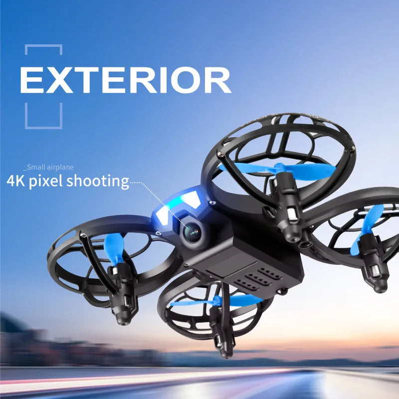 New Mini Drone 4k profession HD 1080P Wide Angle Camera WiFi FPV RC Dron Height Keep Drones Helicopter Kids Toys 4DRC