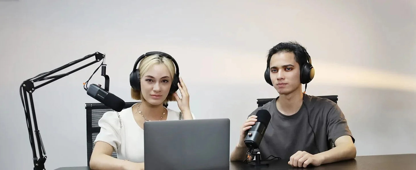 NearStream Professional Microphone Dynamic XLR USB Mic Desktop US Local Shipping Plug-and-Play for Gaming Studio Streaming