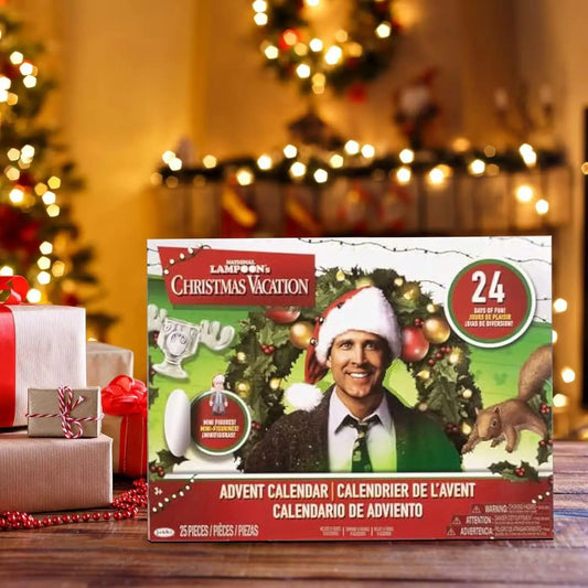 2024 New 24 Day Christmas Vacation Advent Calendar, Christmas Vacation Figures And Accessories Christmas Countdown Calendar Gift